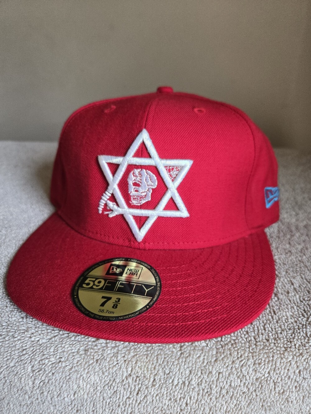 MISHKA MNWKA x NEW ERA FITTED HAT * SOLOMON RUNES STAR BLOODS * Sz. 7.5